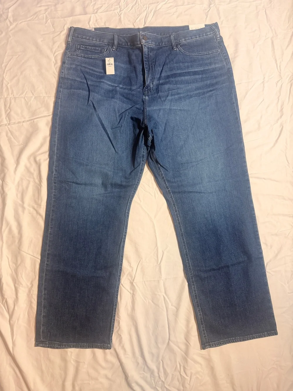 NWT Banana Republic Men’s Jeans Blue Size 44x32 Straight Fit Mid Rise